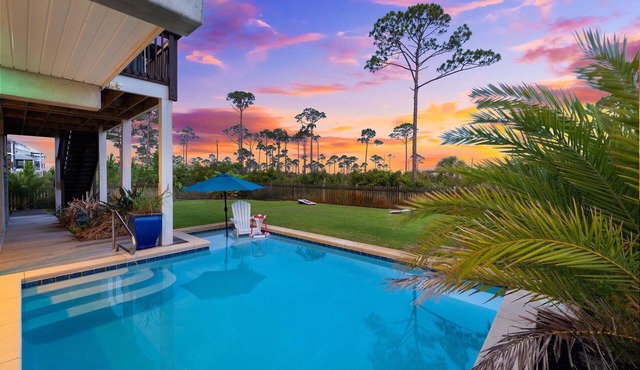 Relax by the Pool, Enjoy Bayfront Views