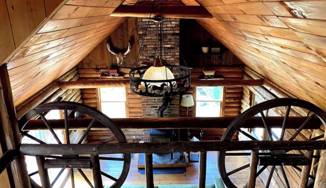 Rustic Log Cabin w/Hot Tub, Mountain Views in the Northeast Kingdom