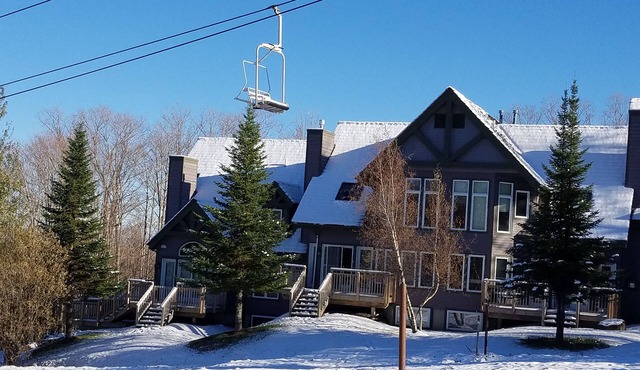 Ski in/out 4 BR townhome directly on Raccoon Run and the Village Chair Lift !