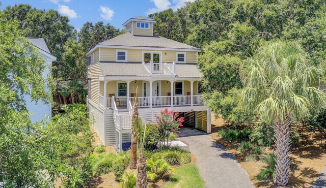 Steps to Beach & Pool | Screened Porch | Pelican Bay 45 at Wild Dunes Resort
