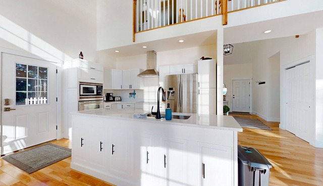 The Lakewood | Waterfront house in Swanton with dock and beach access