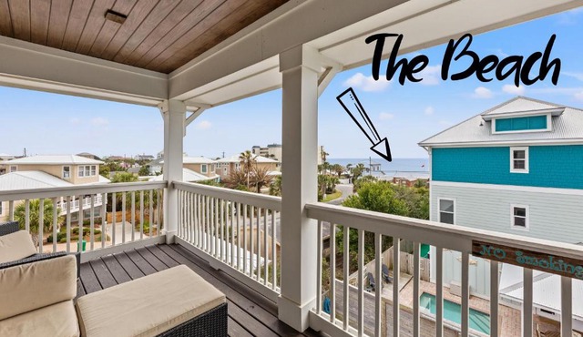 Three Master Bedrooms! Easy Beach Access! Gulf Views