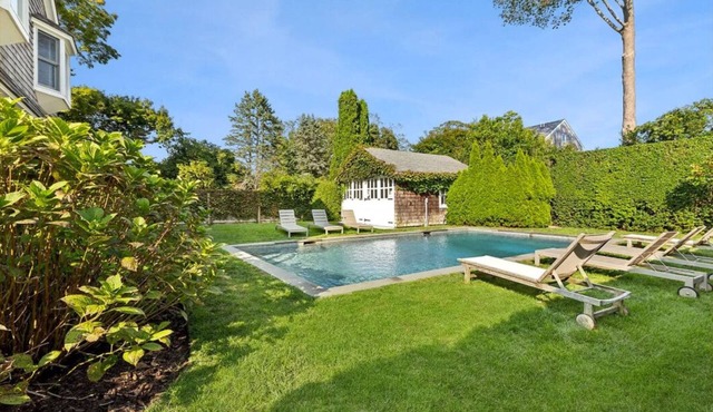 Walking Distance to Shopping and Eating: House with Pool in Southampton Village