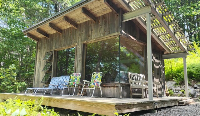 Waterfront Tiny House Cabin Off Grid Camp in Historic Woodstock CT