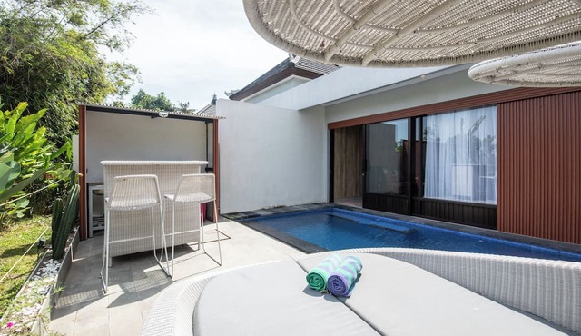 Kulta Villa Bali Canggu — Tropical 1BR Sanctuary w/Private Pool, River View