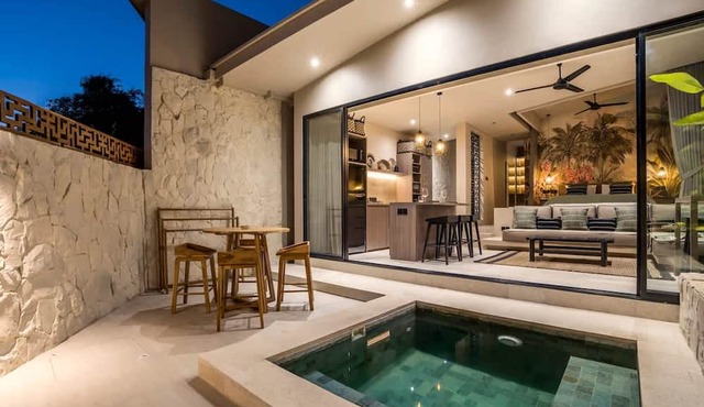 Sunrise Lush River Villa
